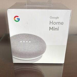 NWT Google Home Mini in Light Gray